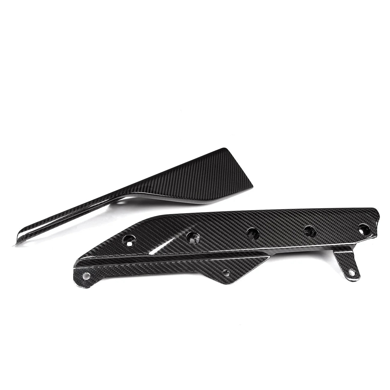 Sides Skirts Fins in Prepreg Carbon Fiber for BMW 2 Series G42 by RSI c6