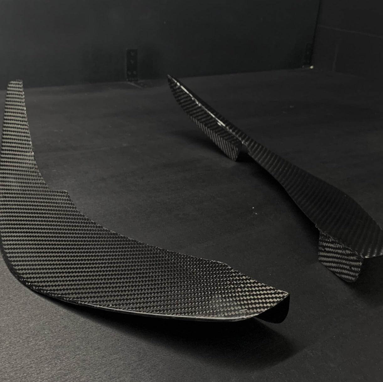 Front Bumper Canard Set in Prepreg Carbon Fiber for Toyota GR Yaris by RSI c6