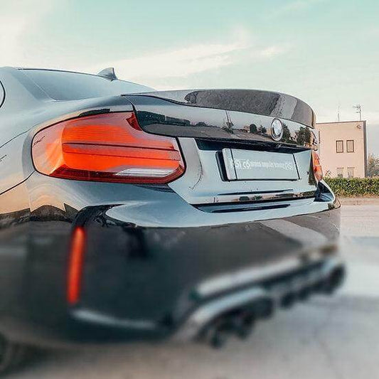 Ducktail Rear Spoiler in Forged Carbon Fiber - BMW F87 M2 & M2C - RSI c6