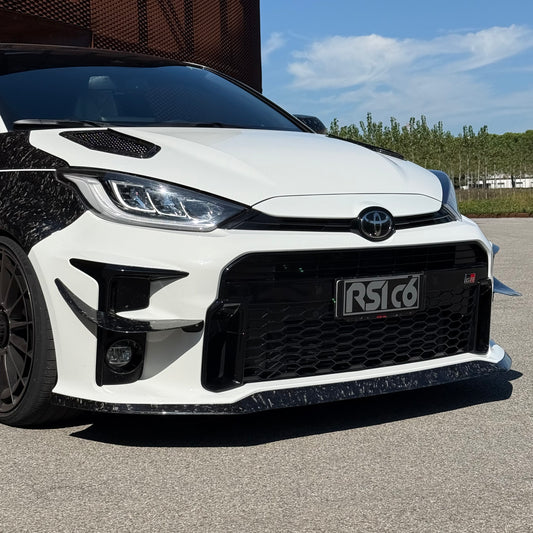 Front Lip in Forged Carbon for Toyota GR Yaris mk1 by RSI c6