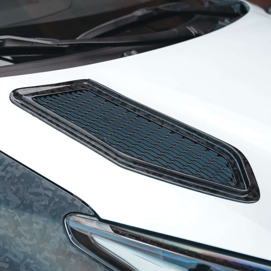 Front Bonnet Extractor "Rally 2 Style" in Forged Carbon for Toyota GR Yaris mk1 & mk2 by RSI c6