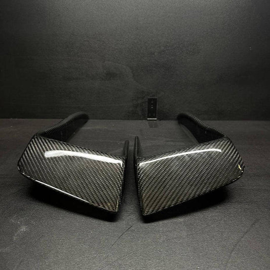 Front Bumper Fins Canards Splitter in Carbon Fiber - VW GOLF 7 - RSI c6