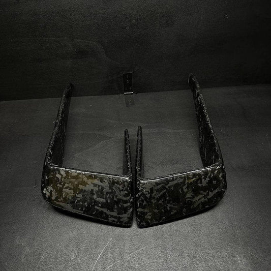 Front Bumper Fins Canards Splitter in Forged Carbon Fiber - VW GOLF 7 R or GTI/GTD - RSI c6