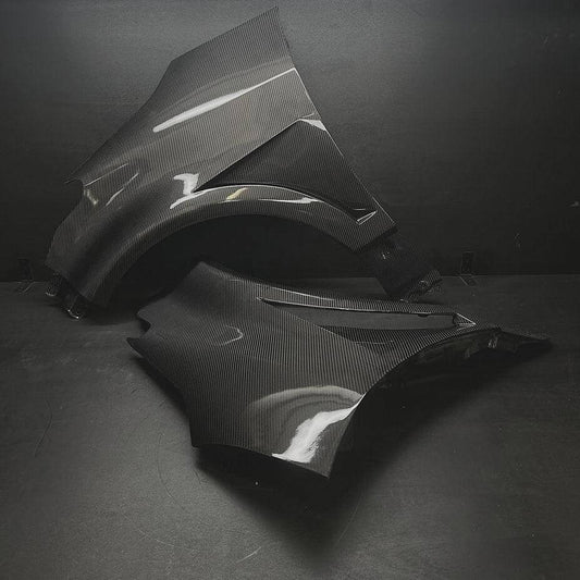 Front Vented Fenders in Gloss Carbon Fiber for Toyota GR Yaris mk1 & mk 2 by RSI c6