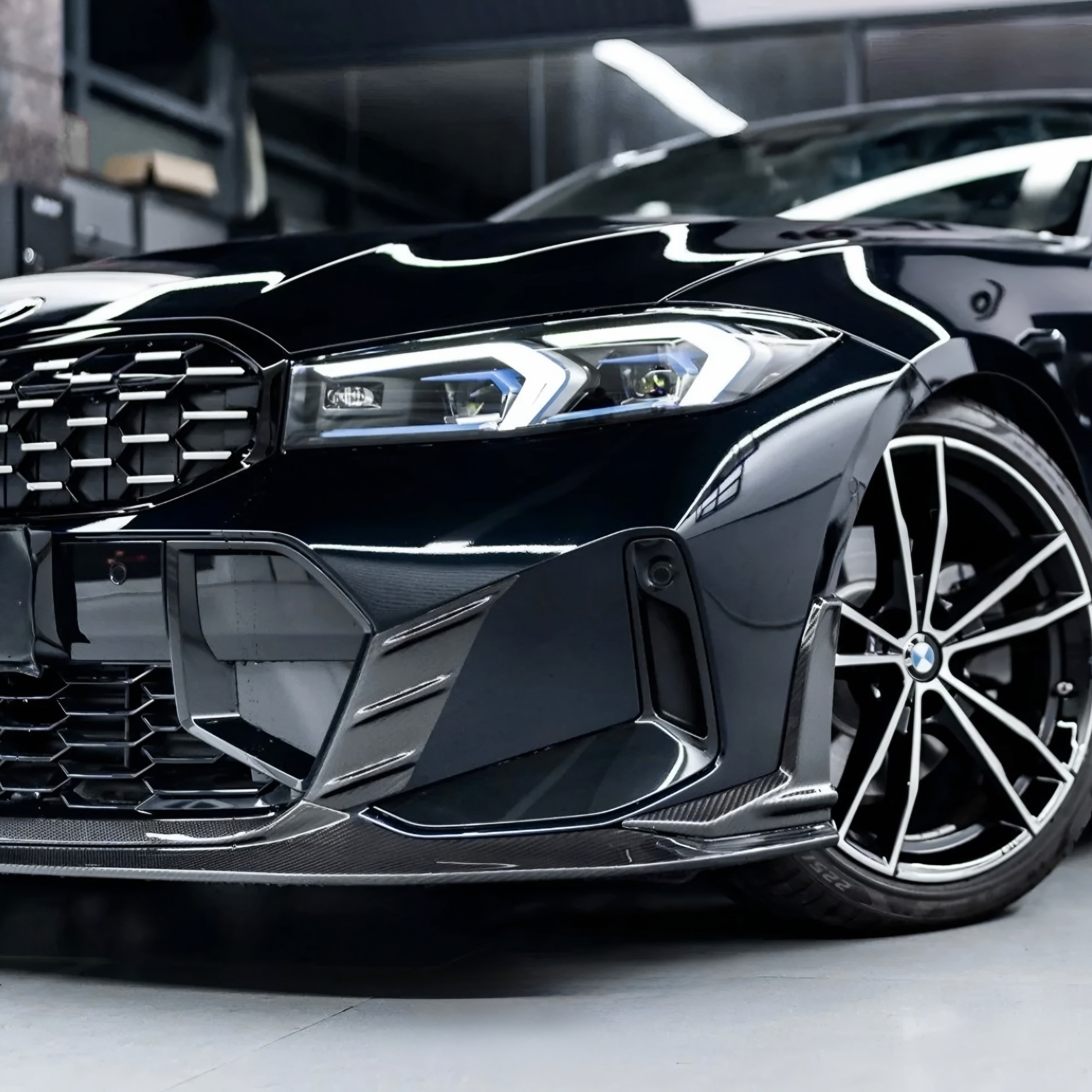 Front Lip in Carbon Fiber - BMW 3 Series G20/G21 LCI | RSI c6