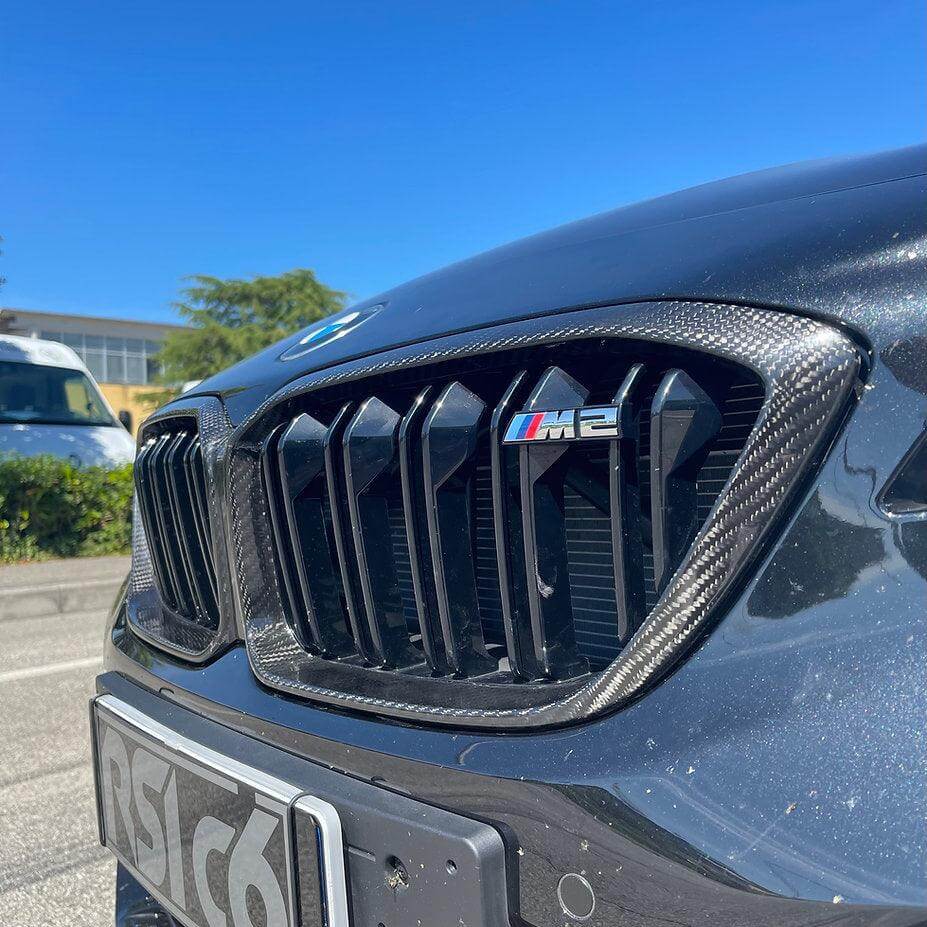 Carbon grill kidneys in Carbon Fiber - BMW F87 M2C - RSI c6