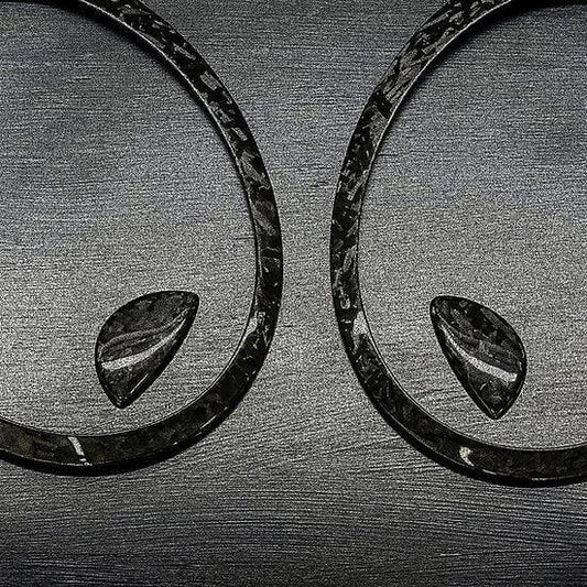 Head Light Washer Trim in Forged Carbon - MINI R55 / R56 / R57 / R58 / R59 - RSI c6