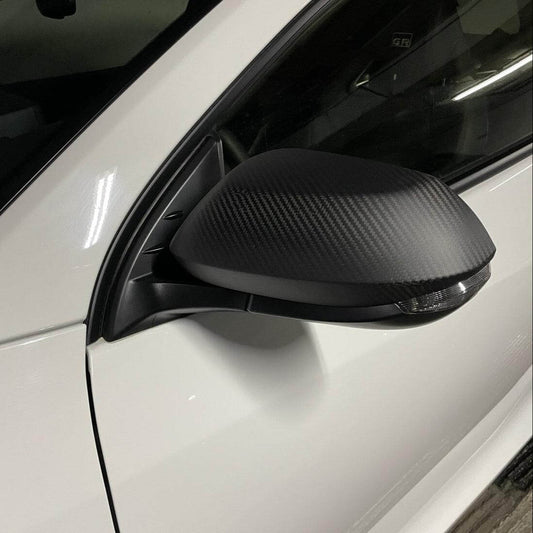 Side Mirror Caps in Matt Carbon Fiber for Toyota GR Yaris mk1 & mk2 by RSI c6