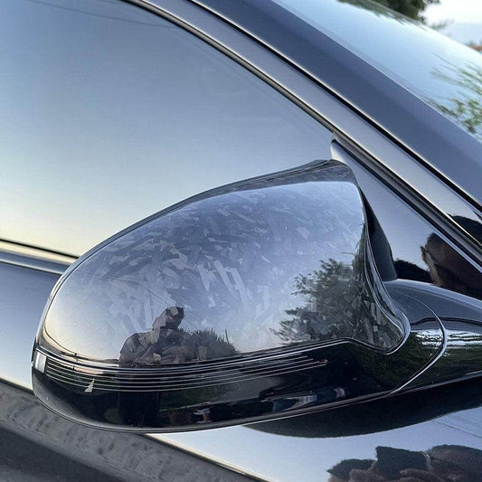Side Mirror Caps in Forged Carbon Fiber - BMW F87 M2 & M2 Competition - RSI c6
