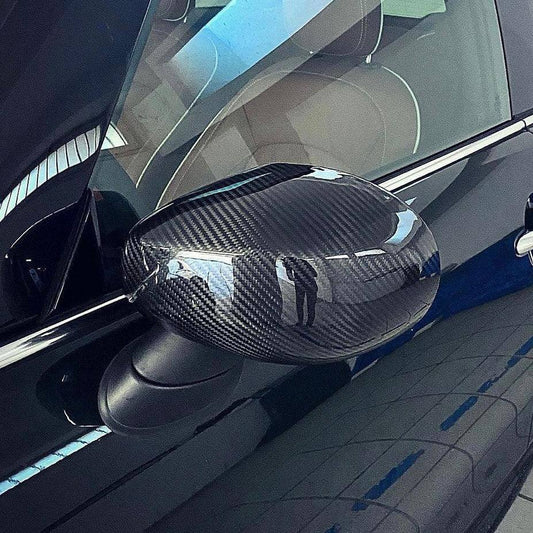 Side Mirror Caps LCI in Carbon Fiber- MINI F54 / F55 / F56 / F57 / F60 / GP3 - RSI c6