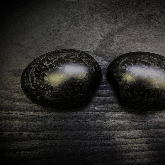 Side Mirror Caps in Forged Carbon Fiber - MINI R55 / R56 / R57 / R58 / R60 / R61 - RSI c6