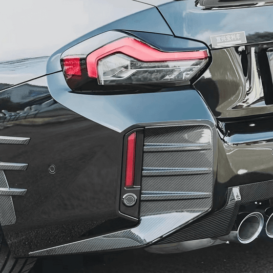 Rear Air Bumper Insert in Carbon Fiber - BMW M2 G87 - RSI c6