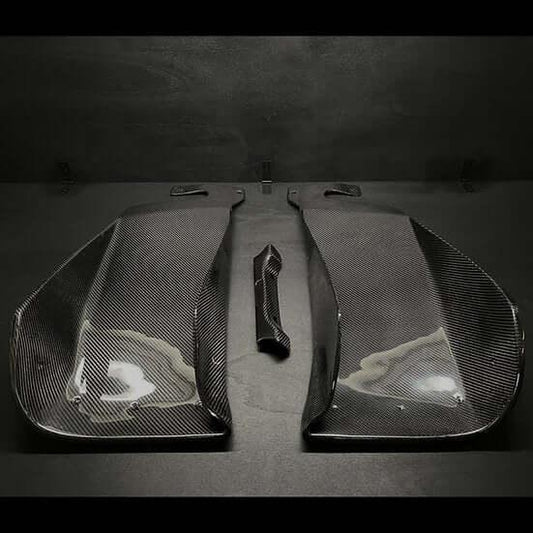 Rear Extractor Diffuser "PRO" in Carbon Fiber - MINI F55 / F56 / F57 - RSI c6