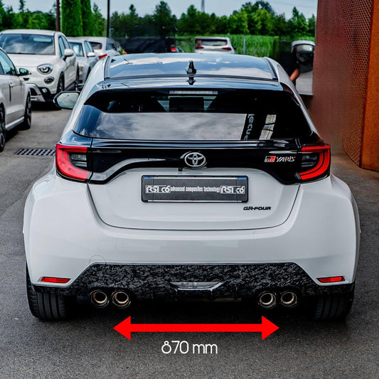 Rear Diffuser in Forged Carbon - Toyota GR Yaris - RSI c6