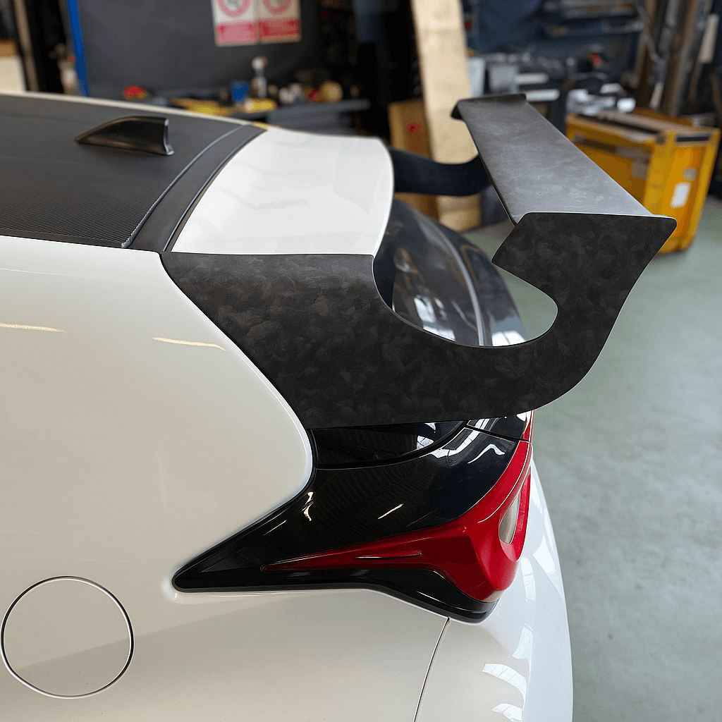 Spoiler “Rally 2 Style” in Forged Carbon Fiber for Toyota GR Yaris mk 1 and mk2 by RSI c6