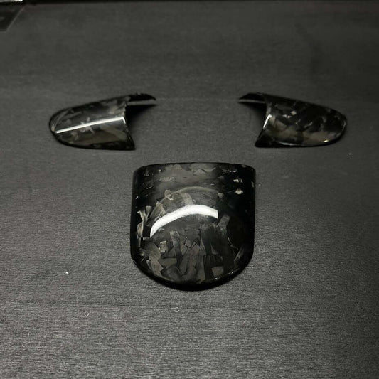 Steering Wheel Trims in Forged Carbon - MINI R53 - RSI c6