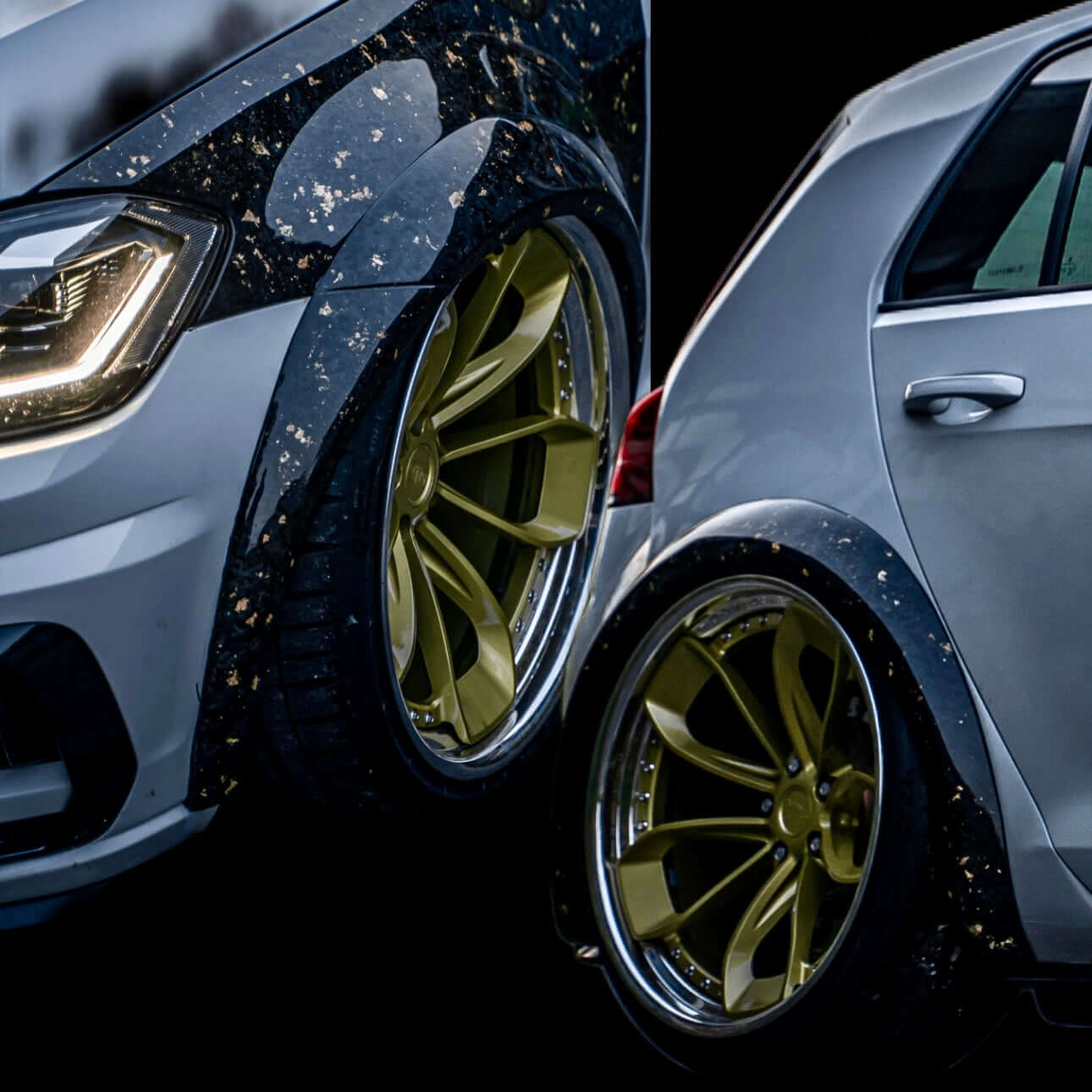 Wide Body Kit in Carbon Wide Fenders & Wide Arches for VOLKSWAGEN Golf mk 7/7.5 by RSI c6
