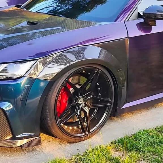 Wide Fenders in Carbon Fiber – AUDI TT / TTS / TT RS 8S Mk3 - RSI c6