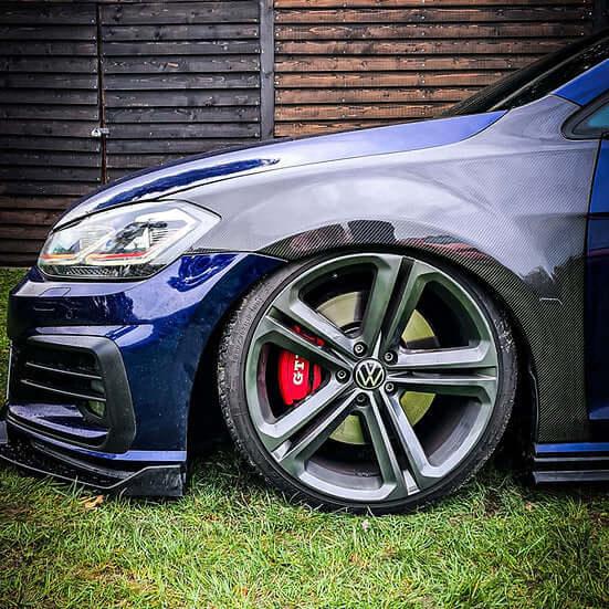 Wide Fenders in Carbon Fiber - VW GOLF 7 / 7.5 - RSI c6
