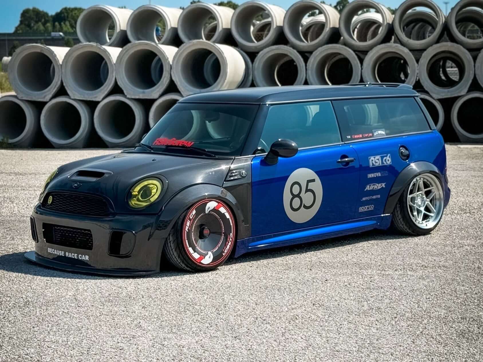 MINI Clubman R55: A Carbon Fiber Materpiece by RSI c6 - RSI c6
