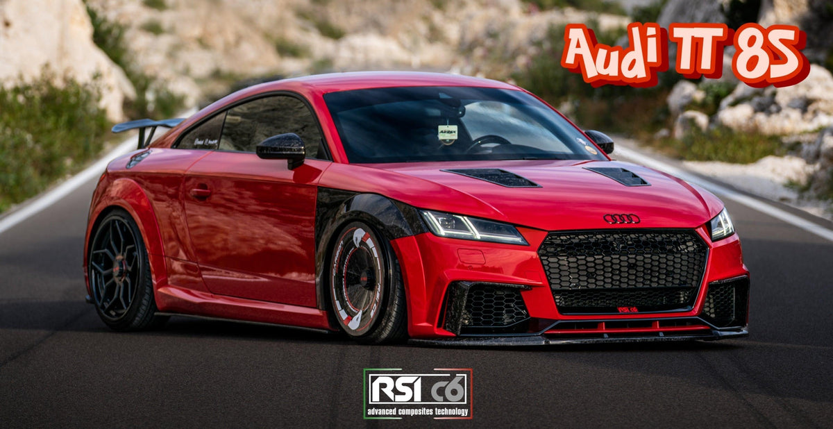 AUDI TT 8S Mk3 - An explosion di forged fibra di carbonio - RSI c6