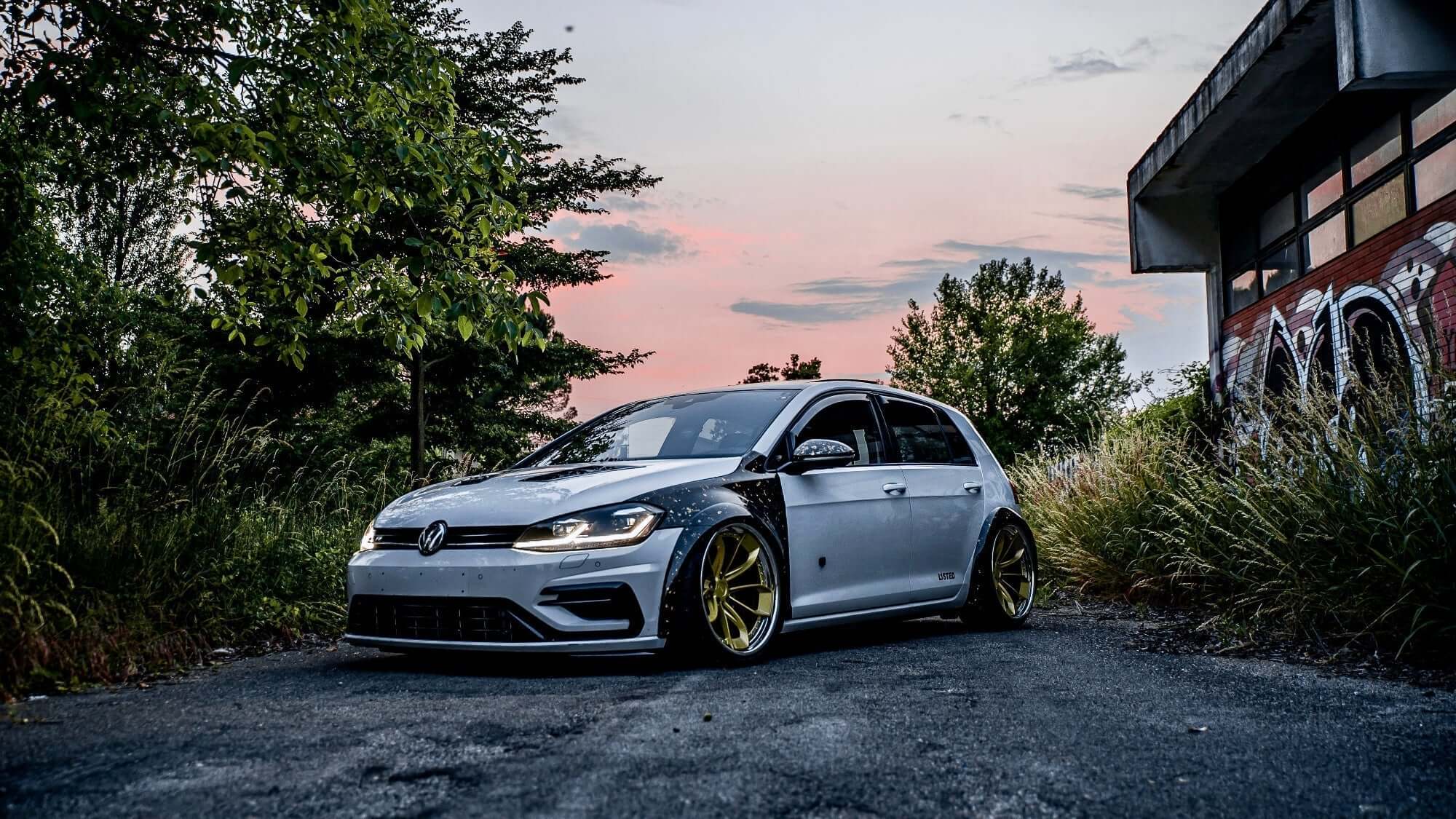 Volkswagen Golf MK7/MK7.5 Carbon Fiber Makeover – Before & After Transformation