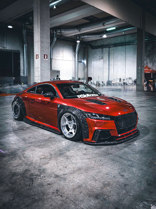 AUDI TT MK3 8S with full kit in forged carbon fiber by RSI c6