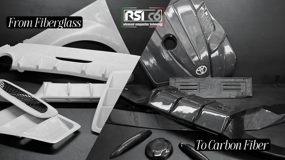 il Evolution da Fiberglass a Unpainted Fibra di carbonio: Perché RSI C6 Made il Switch - RSI c6