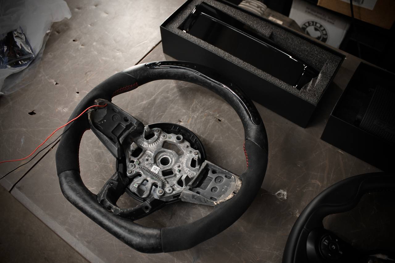 Step-by-step guide to install RSI c6 carbon fiber steering wheels – standard, LED and heated versions