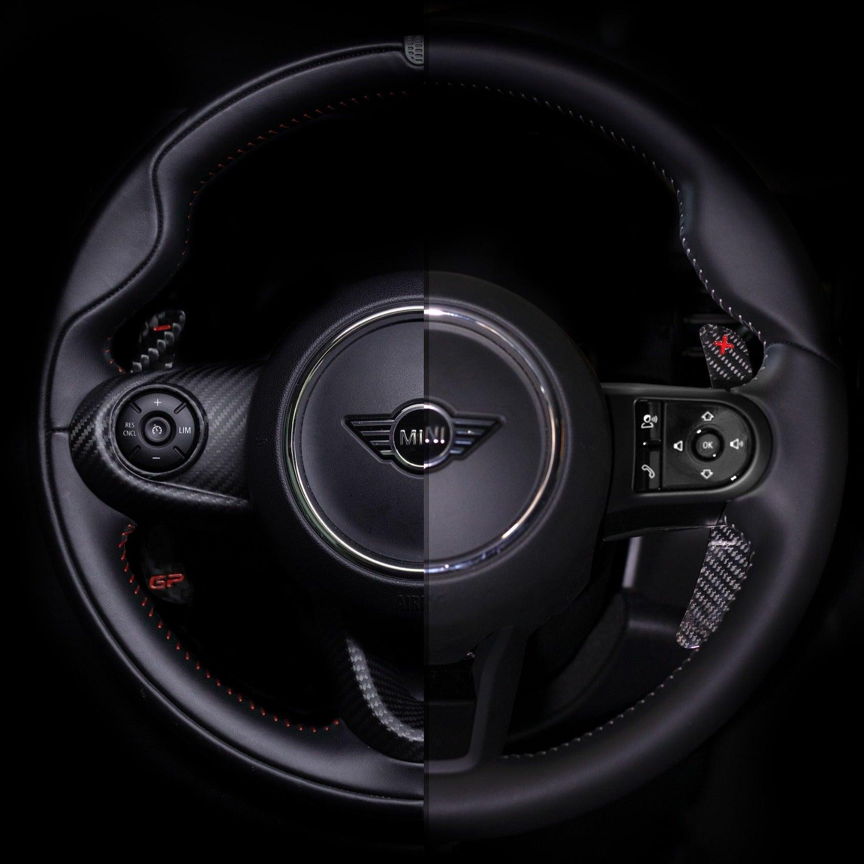 Magnetic Carbon Fiber Paddle Shifters | RSI c6