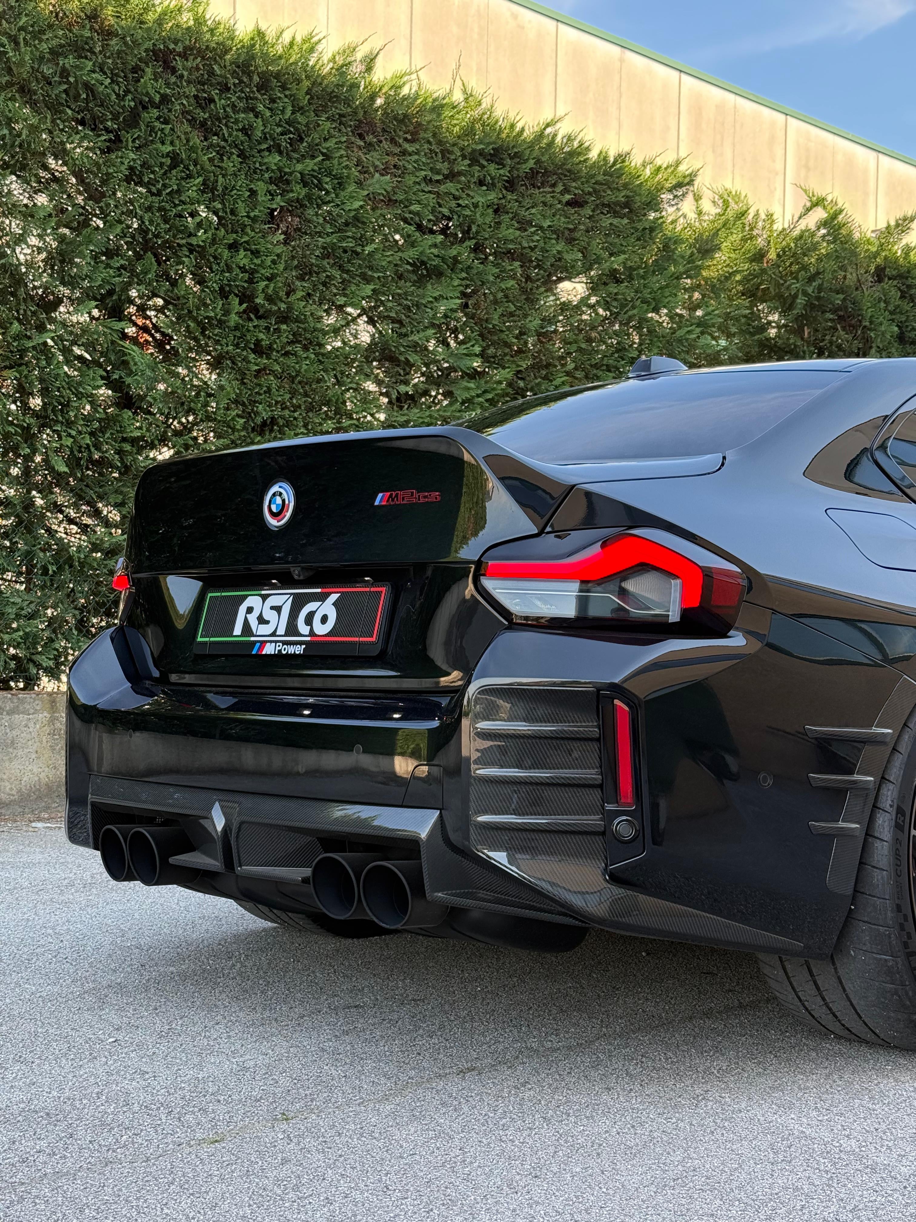 Inserto paraurti posteriore in fibra di carbonio - BMW M2 G87