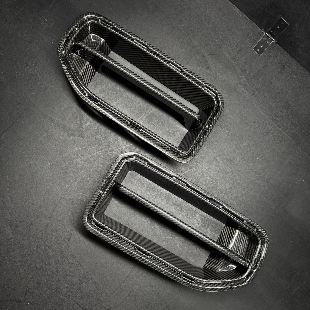 Carbon Grill Kidneys in Fibra de carbono - BMW G87 M2 - RSI c6