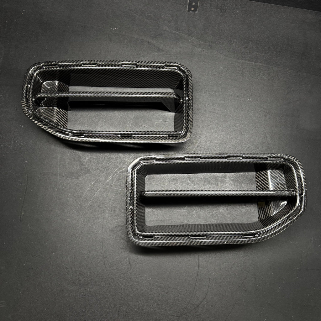 Carbon Grill Kidneys in Fibra de carbono - BMW G87 M2 - RSI c6