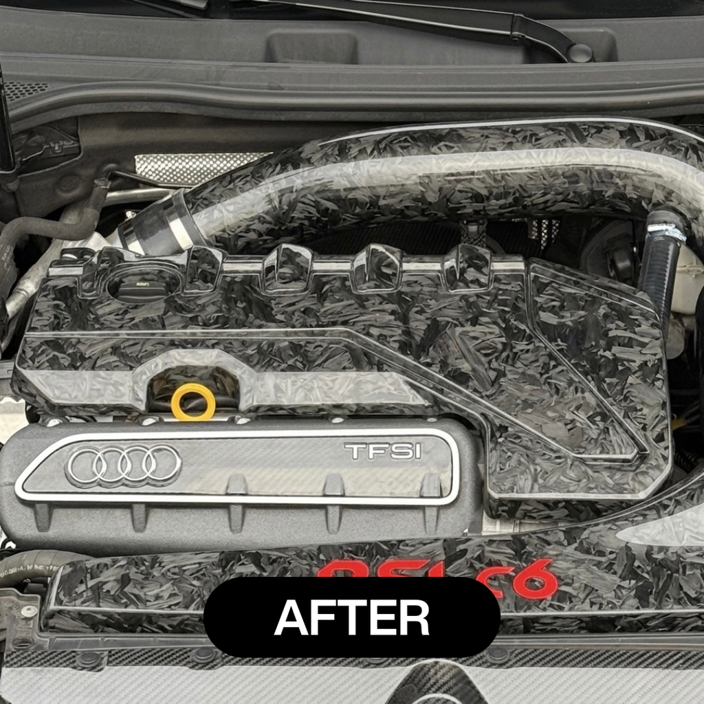 Engine Cover in Forged Carbon -  AUDI RS3 / AUDI TTRS