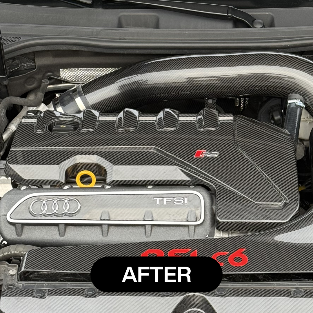Engine Cover in Carbon Fiber -  AUDI RS3 / AUDI TTRS