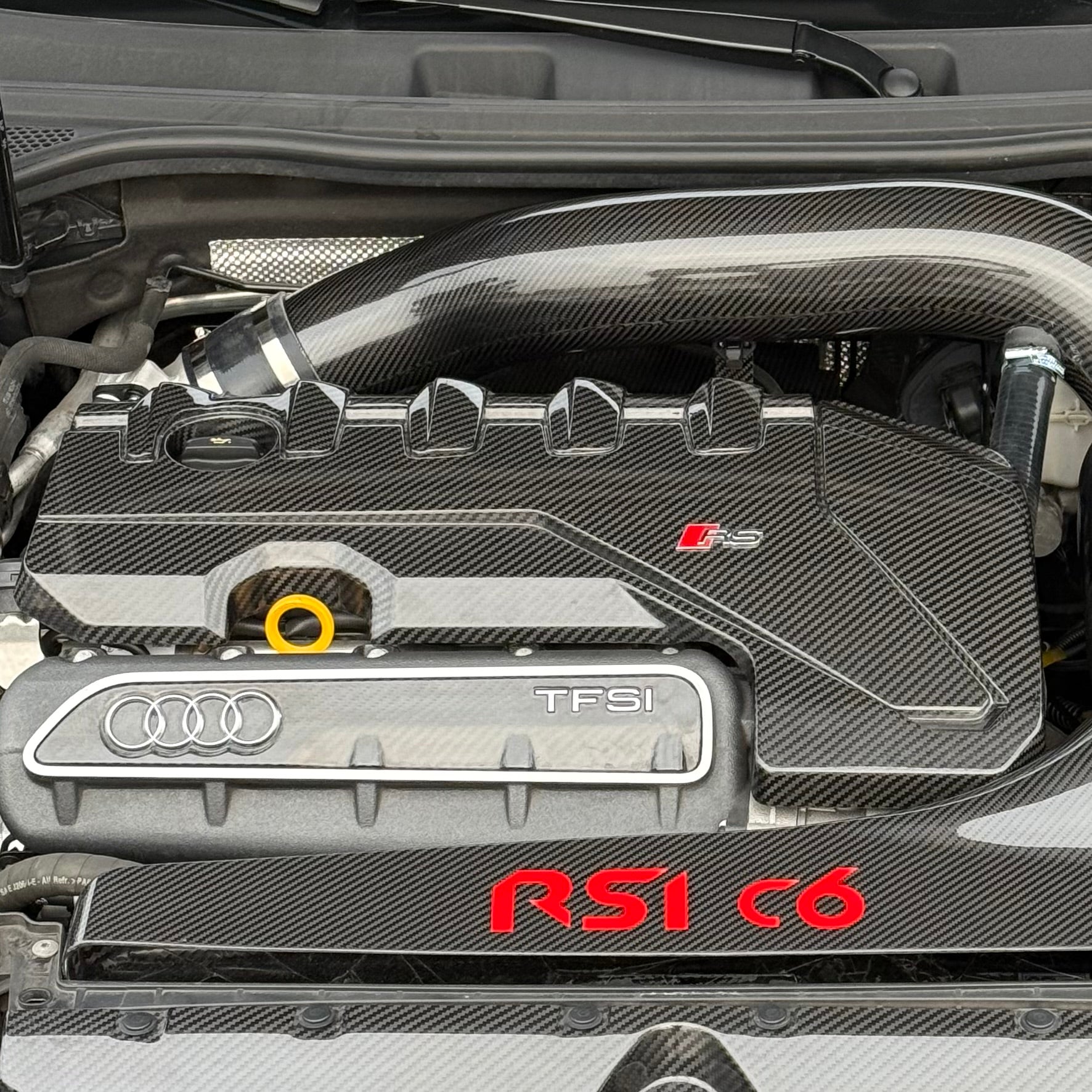 Engine Cover Carbon for AUDI RS3 and AUDI TTRS by RSI c6