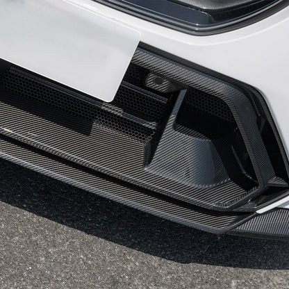 Front Bumper Center Trim in Prepreg Carbon Fiber for BMW M5 G90/G99 by RSI c6