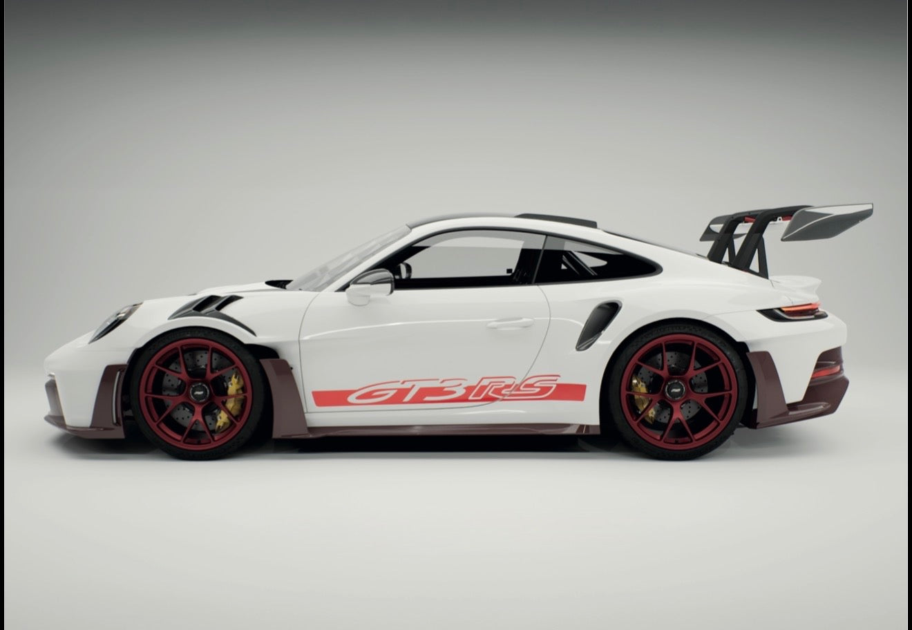 PORSCHE 911 GT3 RS (992) - Full Carbon Kit with Custom Texture