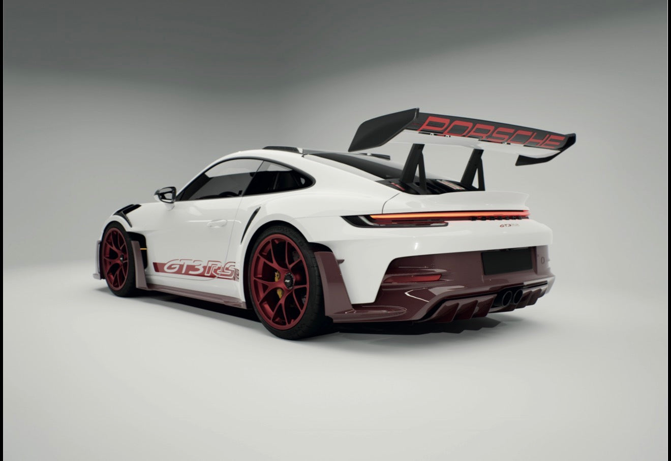 PORSCHE 911 GT3 RS (992) - Full Carbon Kit with Custom Texture