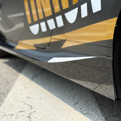 Extractor, Sides skirts & front lip Body Kit in Carbon or Forged Carbon - Toyota GR Yaris mk2