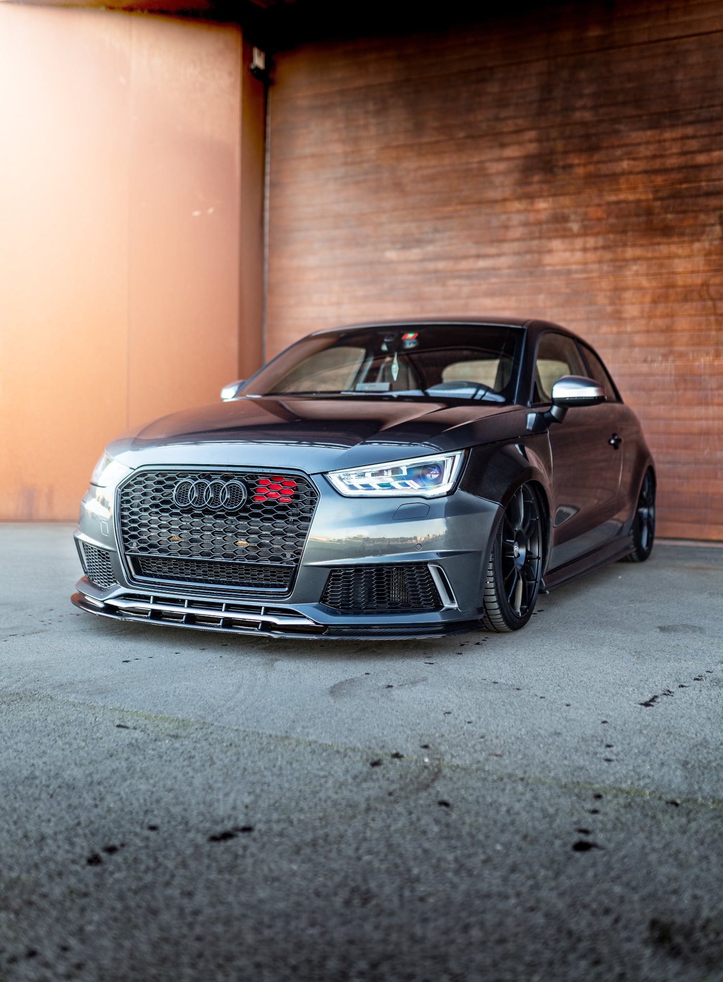 AUDI A1/S1 8x carbon fiber body kit by RSI c6