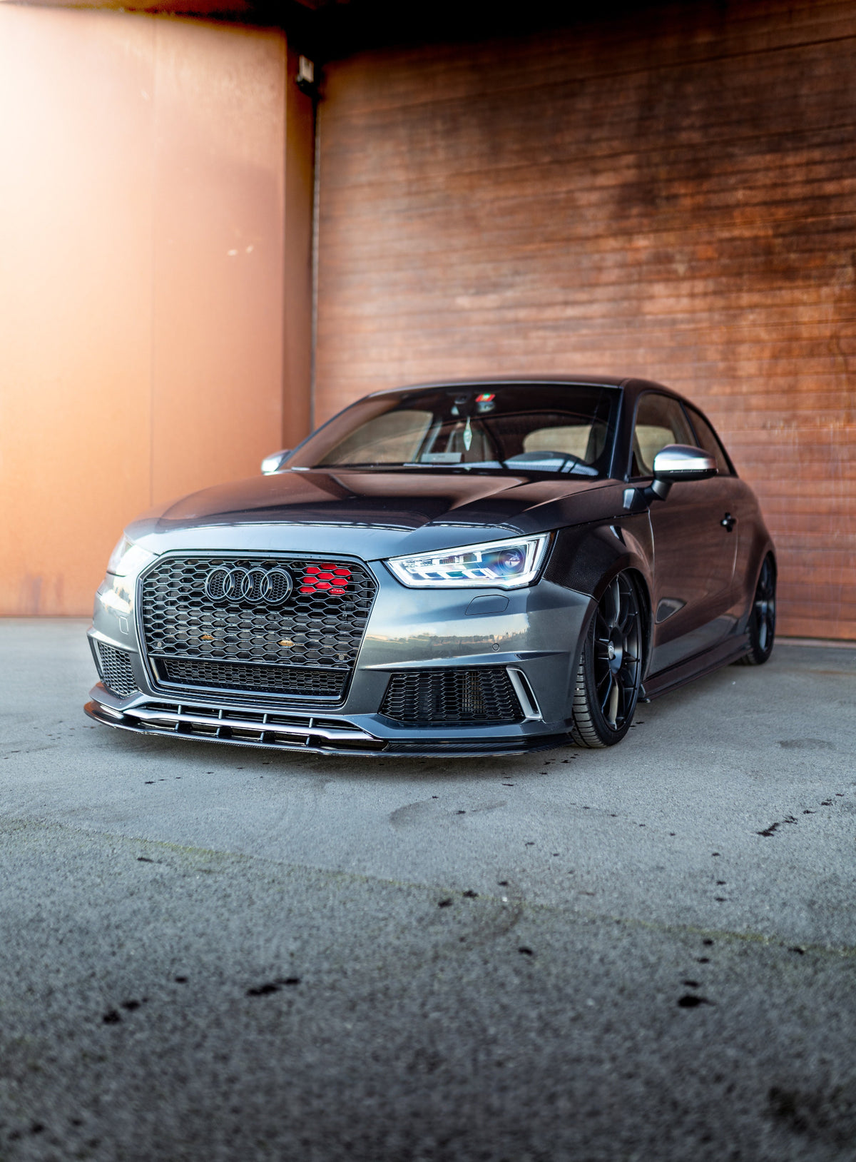 AUDI A1/S1 8x carbon fiber body kit by RSI c6