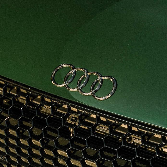 Emblem Logo Badge AUDI in Forged Carbon - AUDI - RSI c6