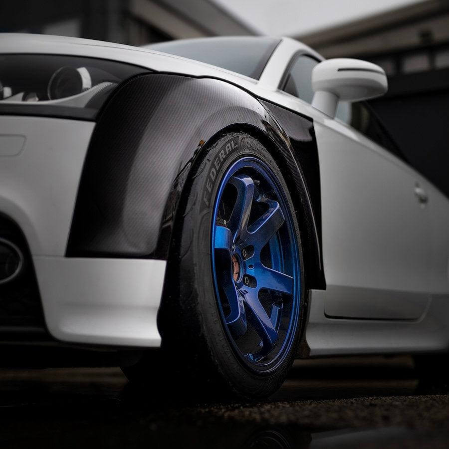 Fenders in Pre-preg Carbon Fiber - AUDI TT 8J Mk2 - RSI c6