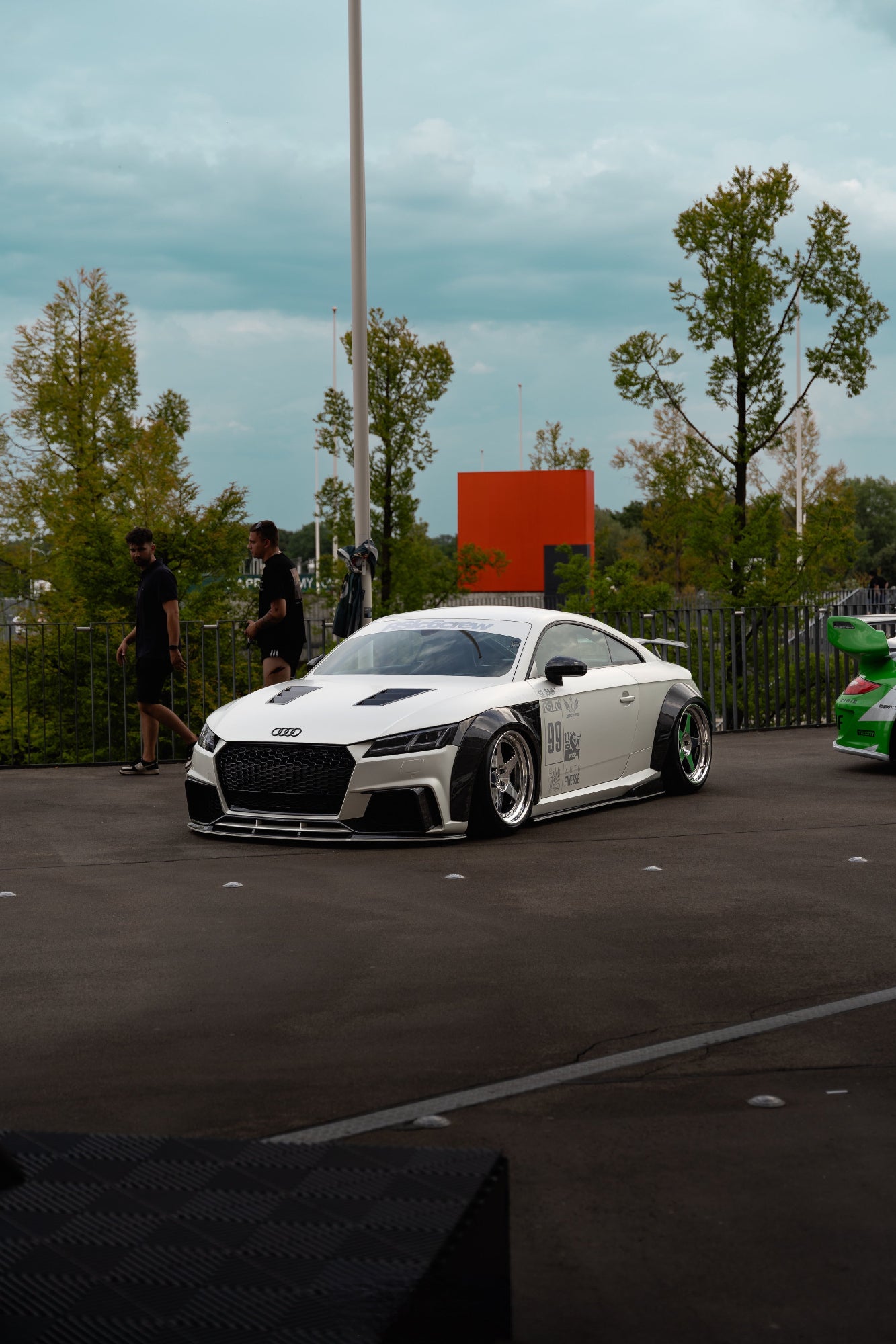 Audi TT 8S Mk3 Carbon Fiber Collection with a full forged carbon fiber body kit by RSI c6