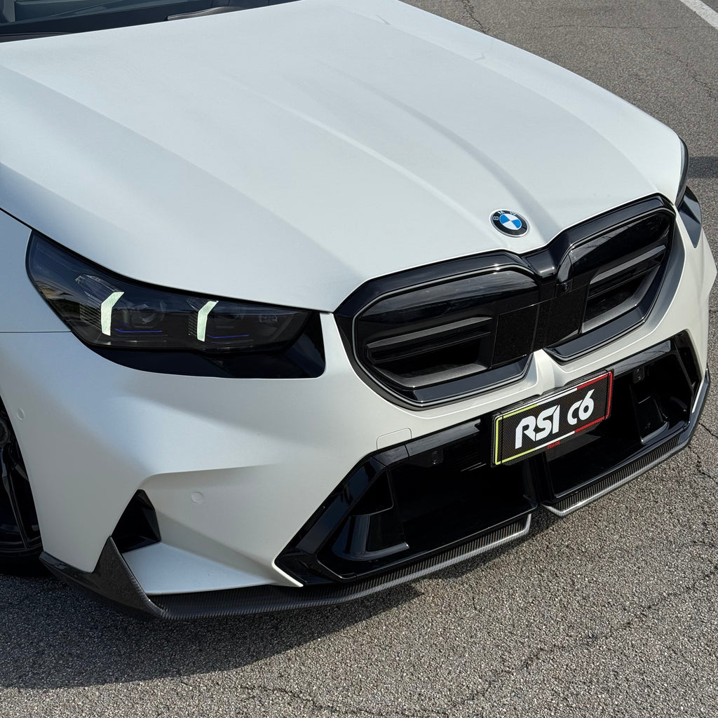 Front Lip in Prepreg Carbon Fiber for BMW M5 G90/G99 by RSI c6