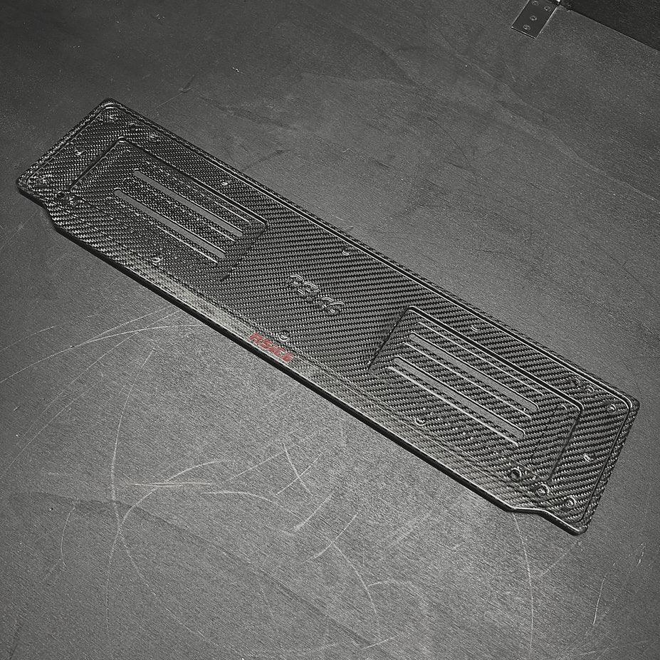 License Car Plate Holder in Carbon Fiber by RSI c6 - RSI c6