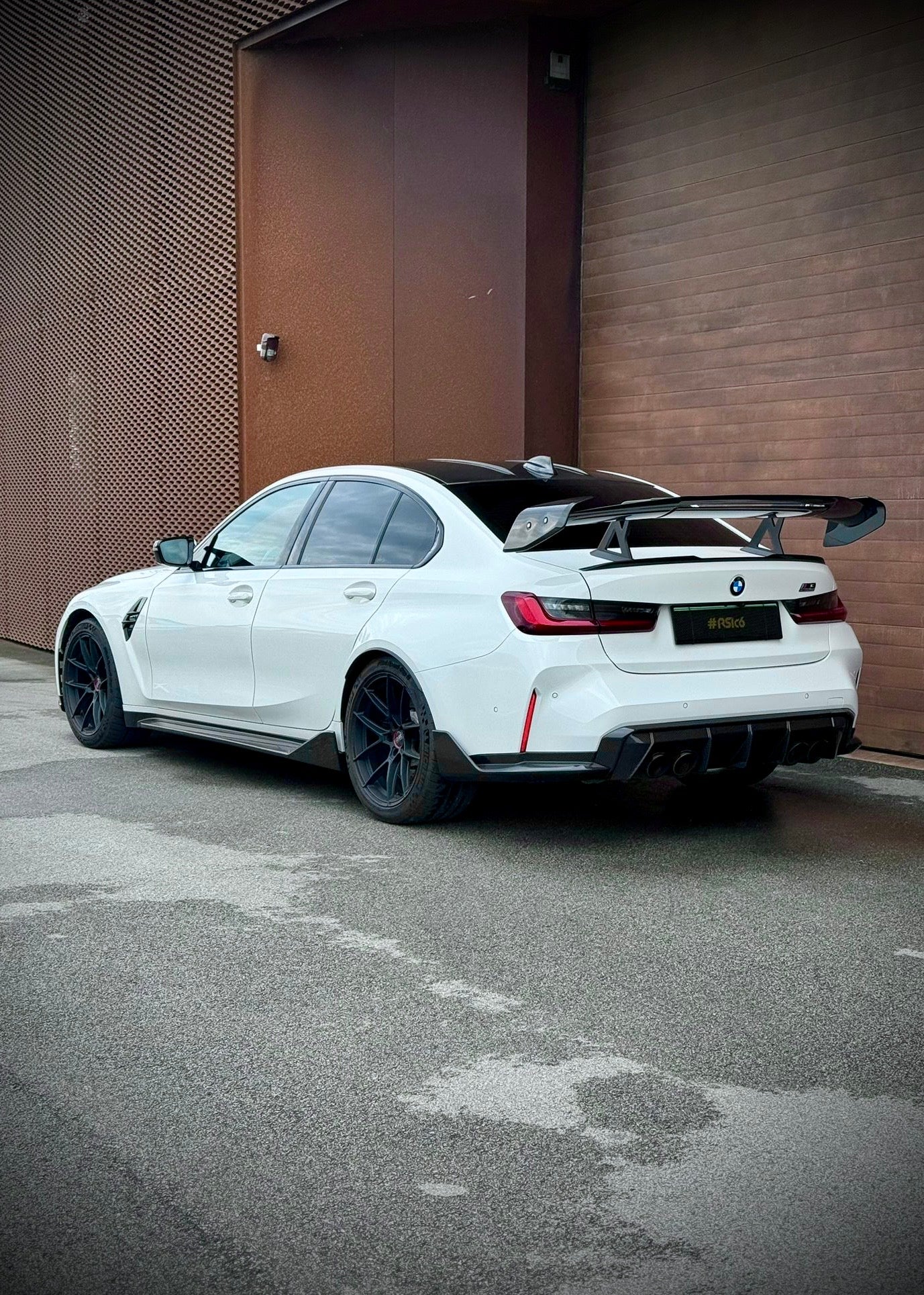 Carbon Fiber Car Parts for BMW M3 M4 G80 G81 G82 G83 sides skirts, front lip, mirror caps, carbon grill and other more by RSI c6