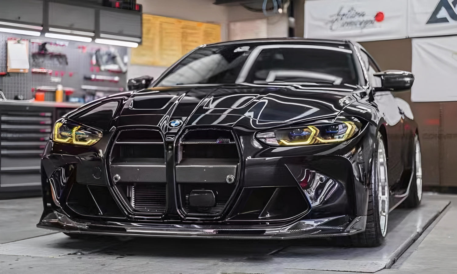 Carbon fiber body kit for BMW M3 G80 G81 BMW M4 G82 G83 by RSI c6