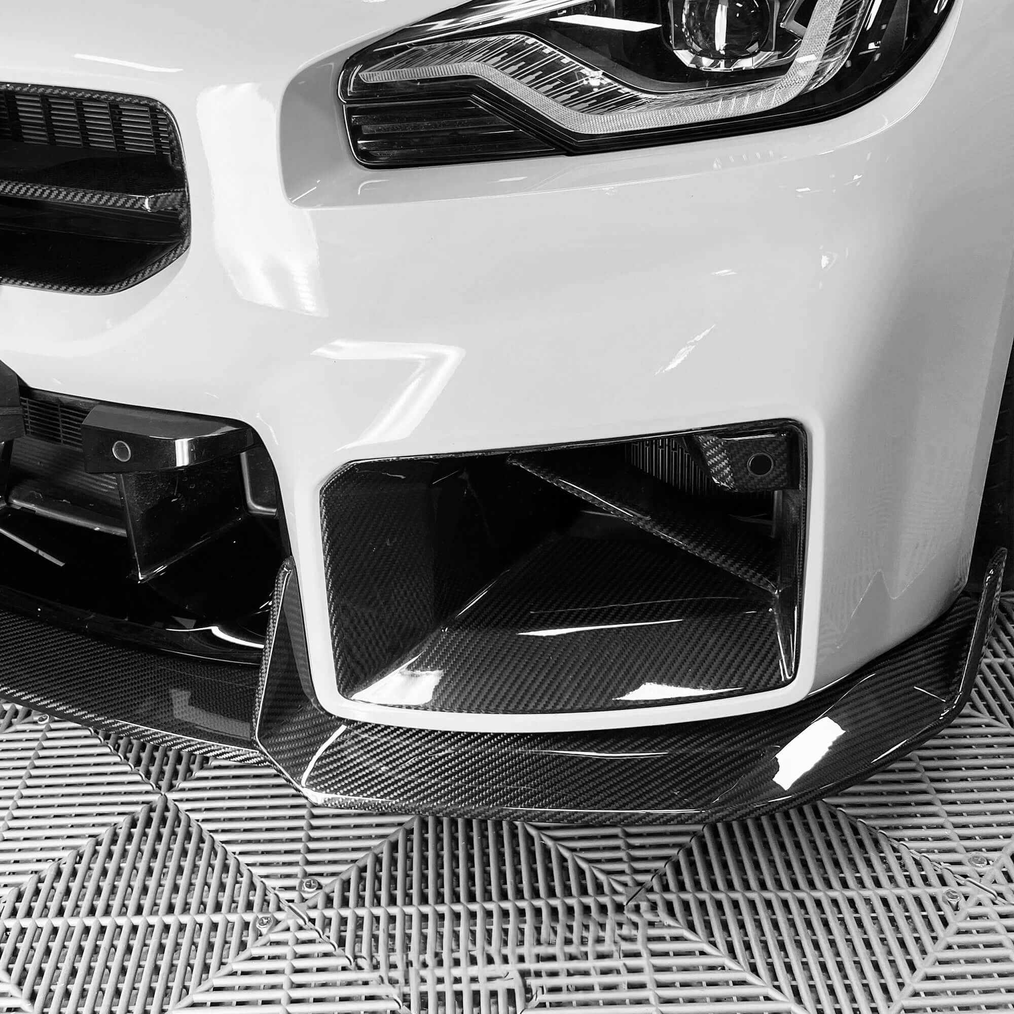 Front Lip in Carbon Fiber for BMW M2 G87 by RSI c6
